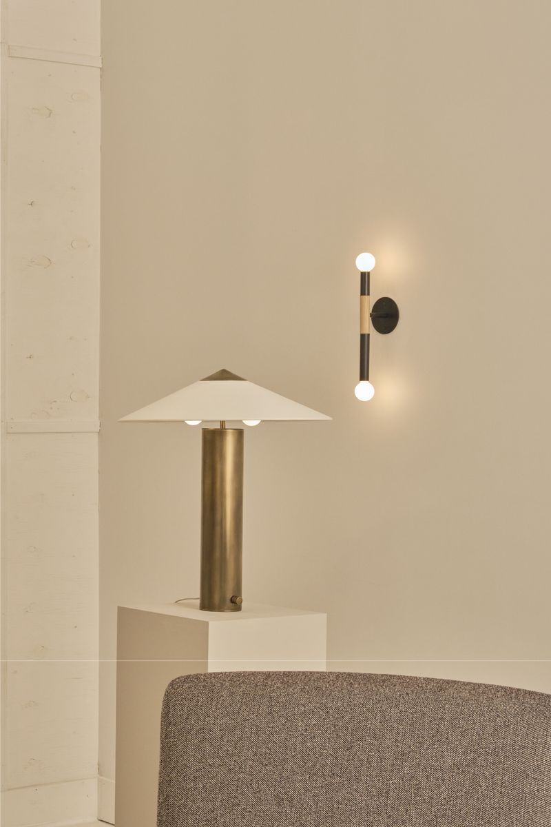YAMA Table Lamp, Large – Coil + Drift