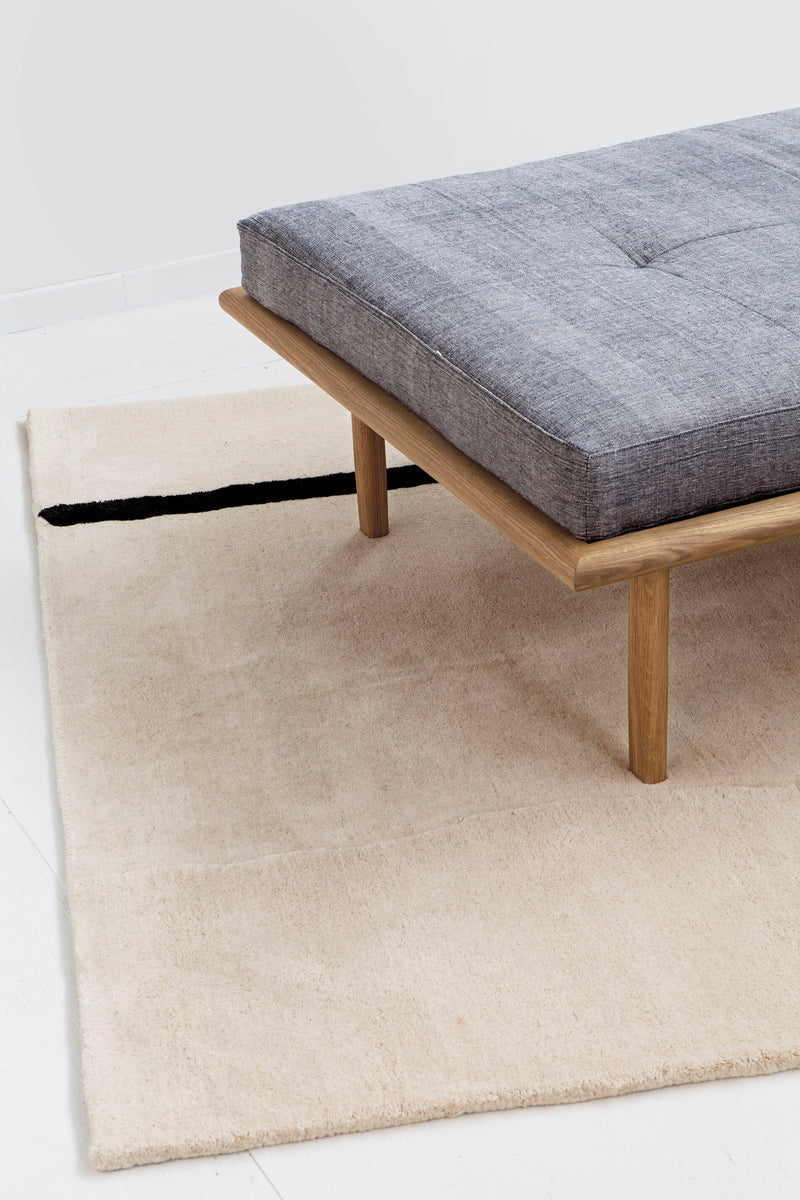 Cinnamon Stained White Oak / Grey Linen Raw Solid